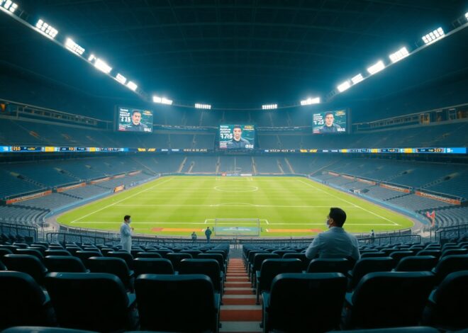 Jak pandemie změnila sportovní události – Prázdné stadiony a online diváci